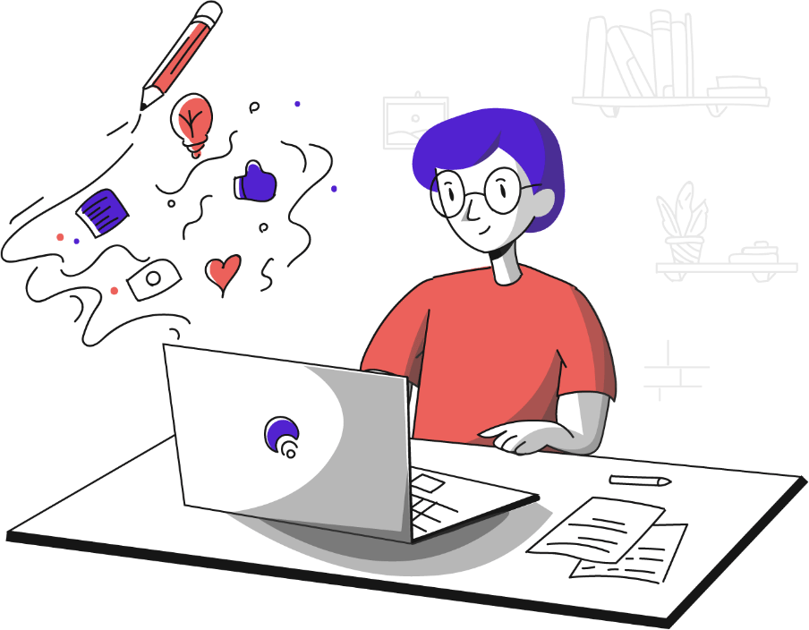 Illustration Cartable